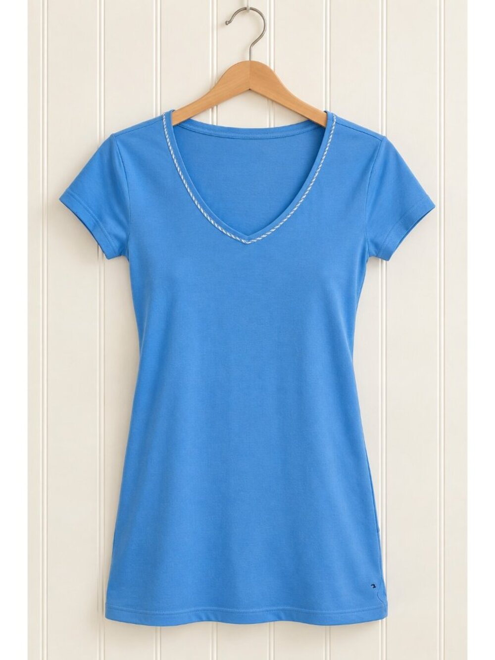 Tommy Hilfiger Women's Small Blue Very Short Nightgown Mini Sleep Dress NEW